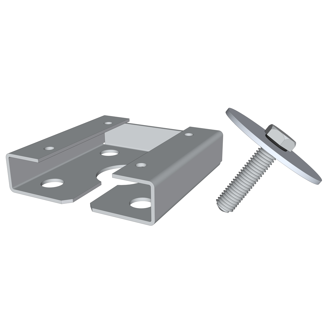Wood 140® connector for foundation screw